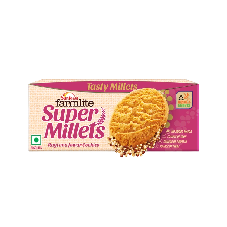 Sunfeast Farmlite Super Millets Ragi and Jowar Cookies