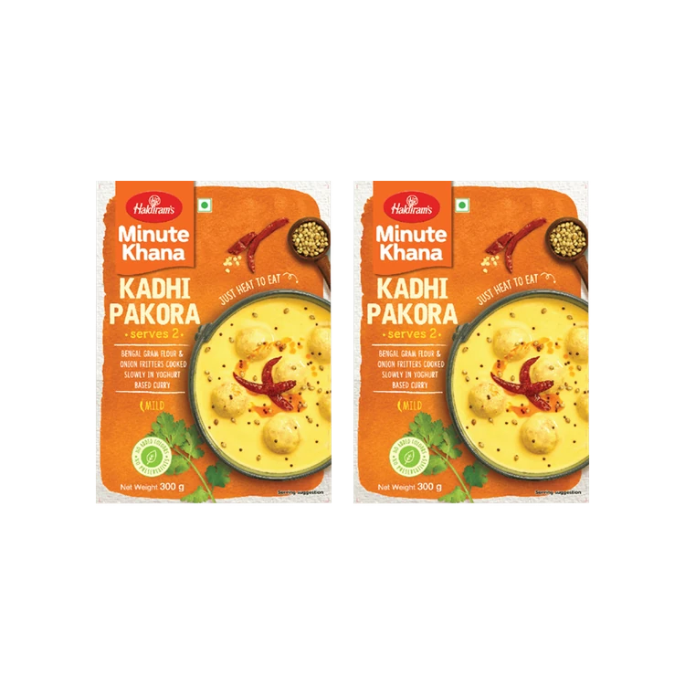 Haldiram's Minute Khana Kadhi Pakora - Pack of 2