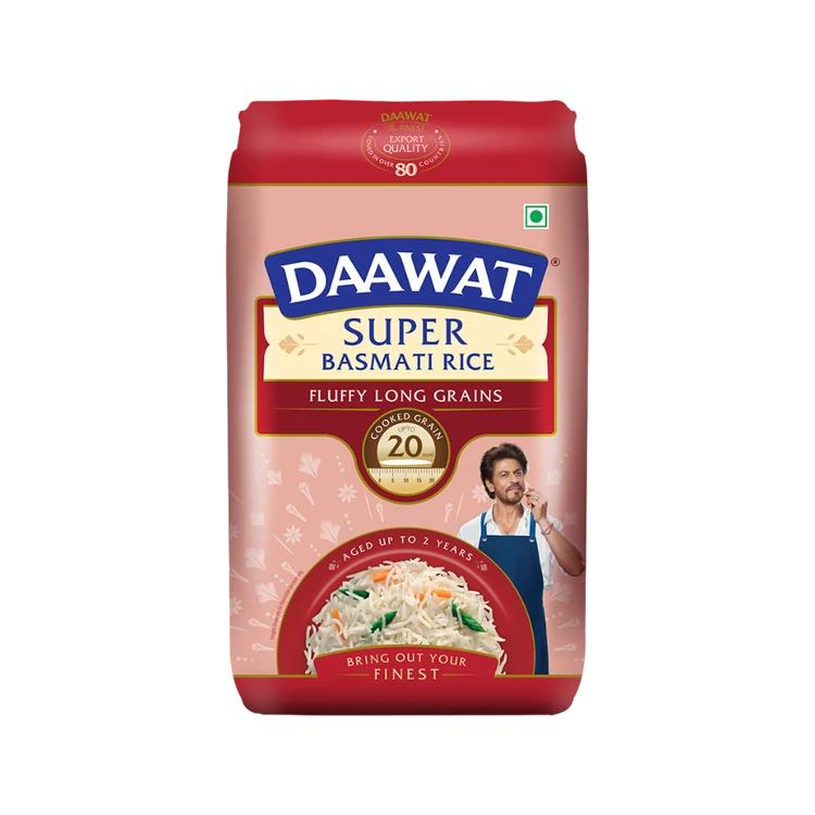 Daawat Super Basmati Rice (Long Grain) (Basmati Akki)