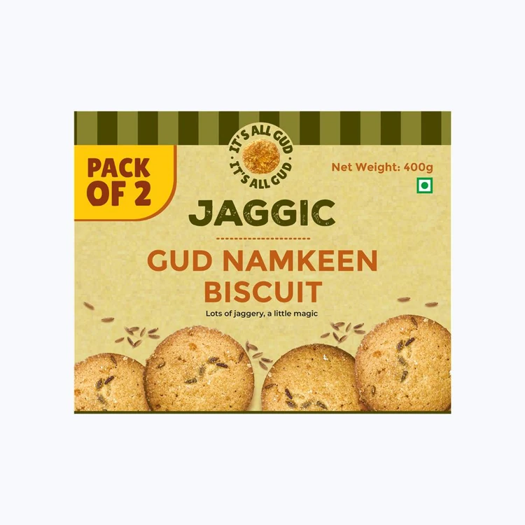 Jaggic Gud Namkeen Bakery Biscuits