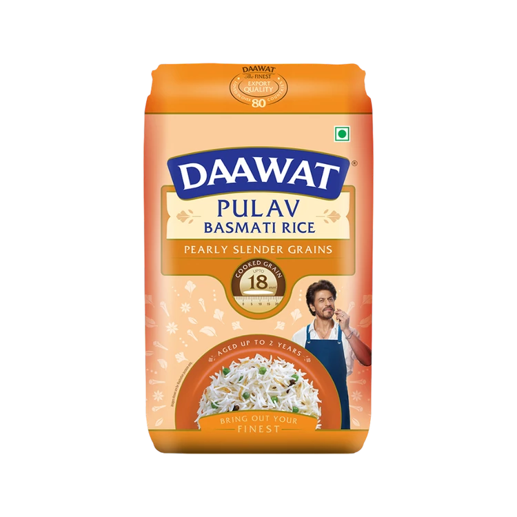Daawat Pulav Basmati Rice (Extra Long Grain) (Basmati Akki)