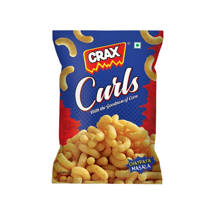 Crax Curls Chatpata Masala Crisps