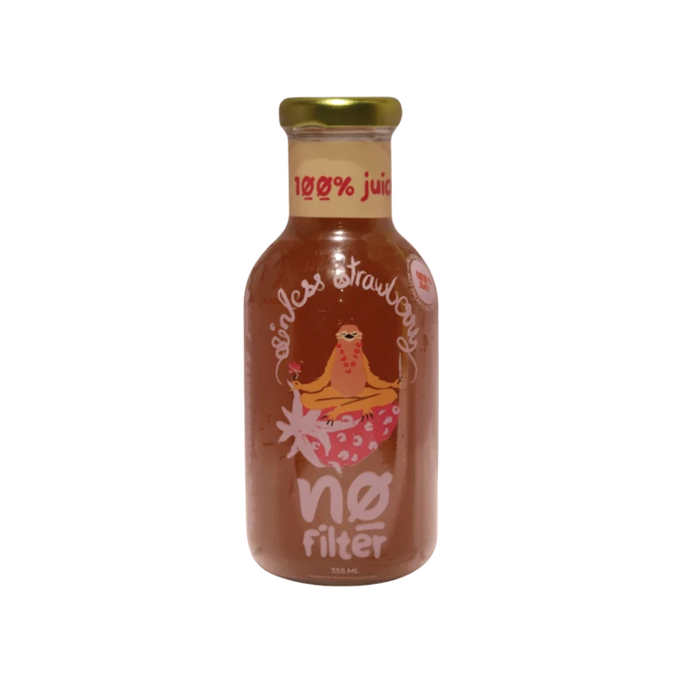 No Filter Sinless 100% Strawberry Juice