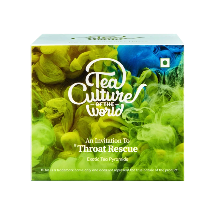 Tea Culture of the World Throat Rescue Tea Bags