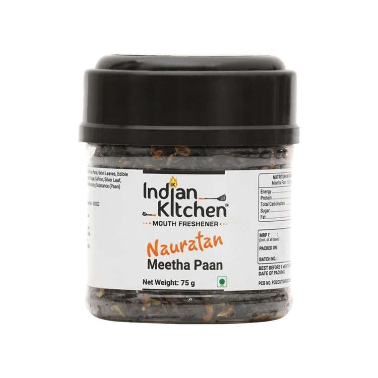 Indian Kitchen Mouth Freshener Navratan Meetha Paan