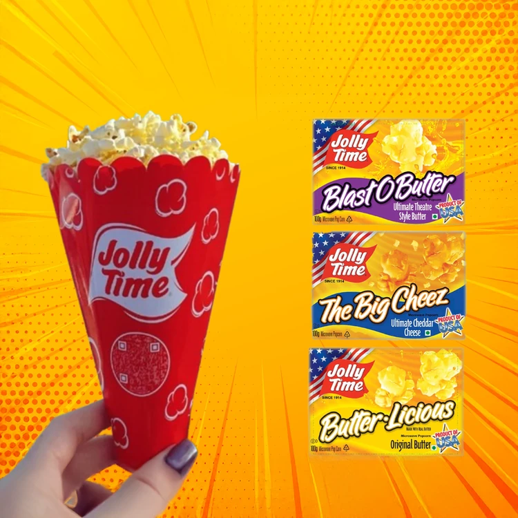 Jolly Time All in one Microwave Popcorn