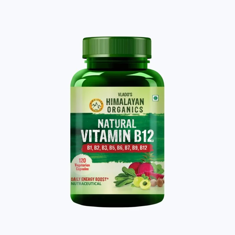 Vlado's Himalayan organics Plant Based Vitamin B12 Multivitamin Health Supplement