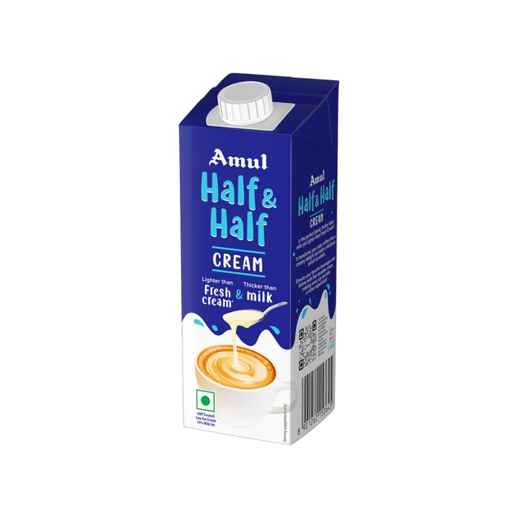 Amul Half & Half Fresh Cream