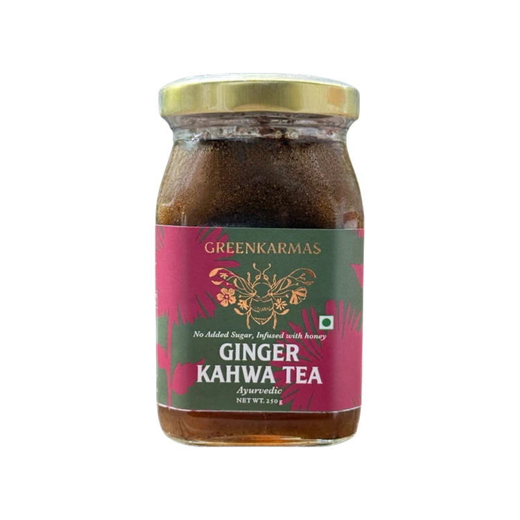 Greenkarmas Ginger Kahwa Tea