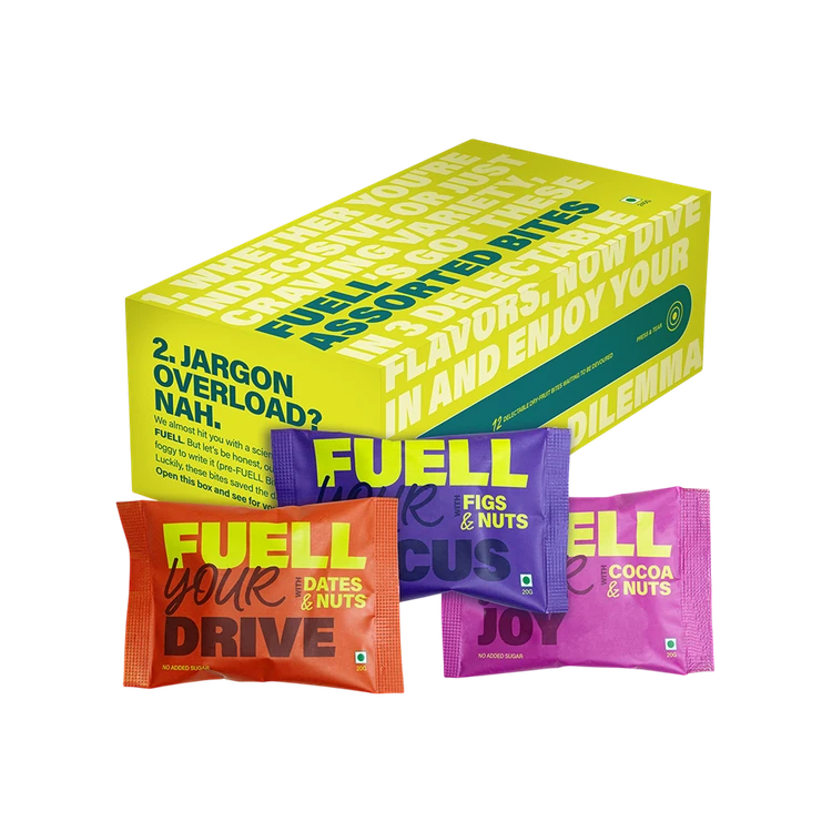 FUELL Assorted Dry Fruit Bites