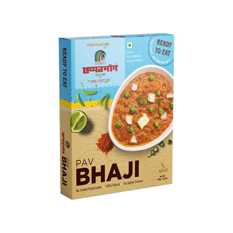 PATELS CHHAPPANBHOG Pav Bhaji Ready to Eat