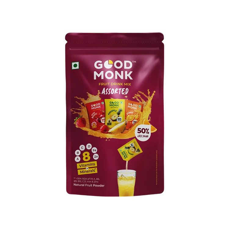 Good Monk Assorted Fruit Drink Mix