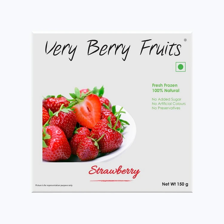 Very Berry Fruits Fresh Frozen Strawberry