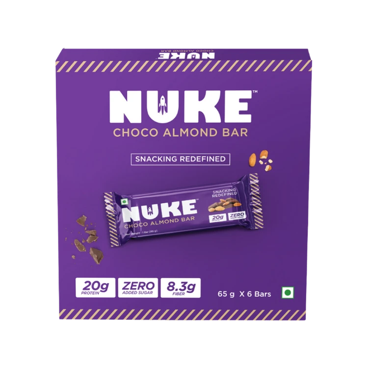 Nuke Choco Almond Protein Bar