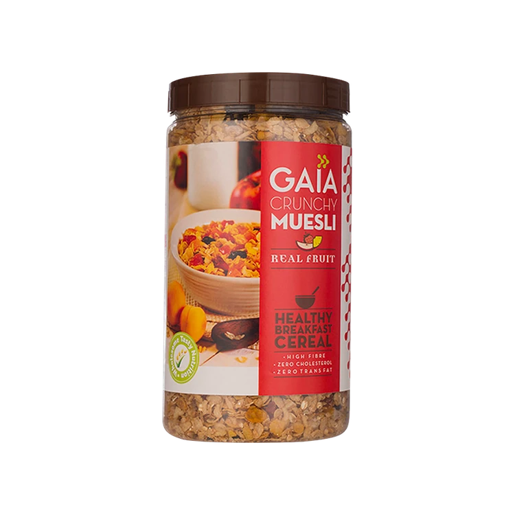 Gaia Crunchy Real Fruit Muesli