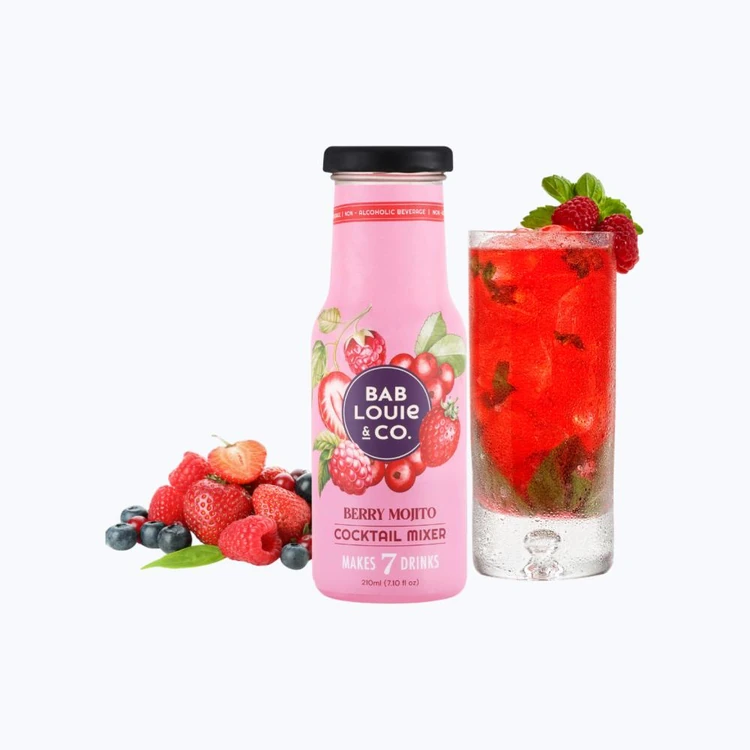 Bab Louie & Co. Berry Mojito Cocktail Mix