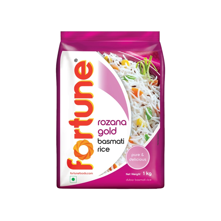 Fortune Rozana Gold Basmati Rice (Long Grain) (Basmati Akki)