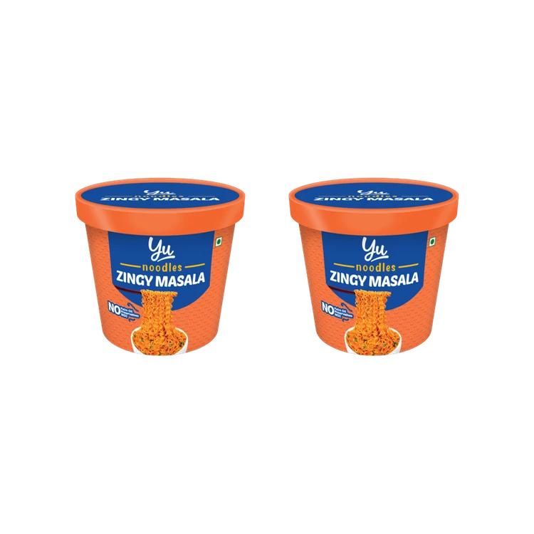 Yu Zingy Masala Cup Noodles - Pack of 2