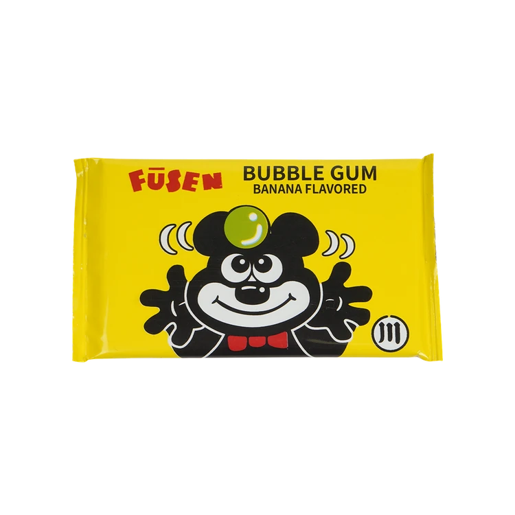 Fusen Banana Flavored Bubble Gum