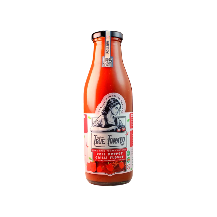 The True Tomato Ketchup (Bell Pepper Chilli Flavor)