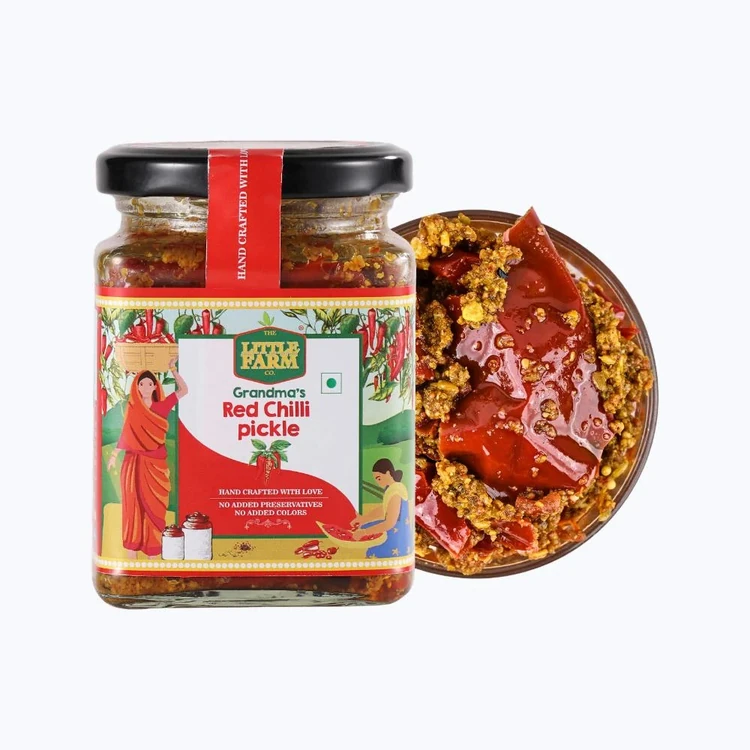 The Little Farm Co. Red Chilli Pickle