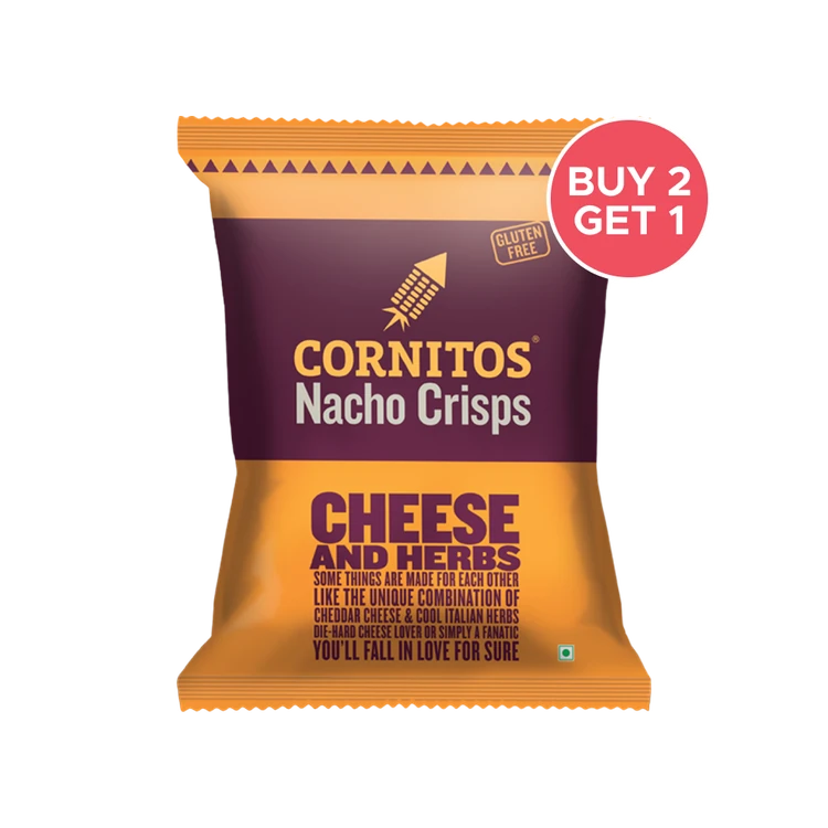 Cornitos Cheese & Herbs Nachos - Buy 2 Get 1 Free