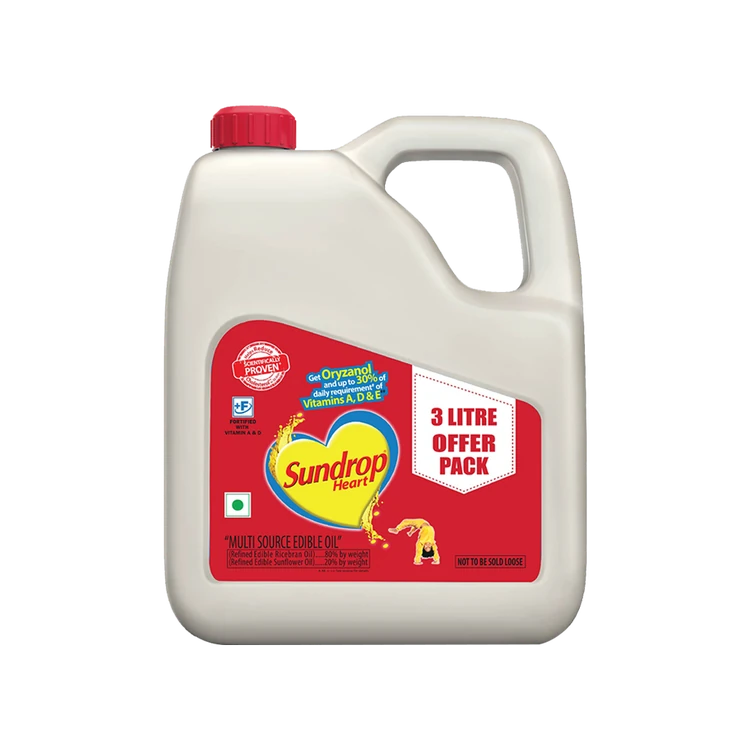 Sundrop Heart Blended Cooking Oil (Aduge Enne)