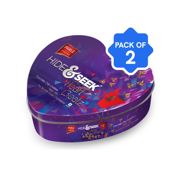 Hide & Seek Heart Beatz Biscuits Gift Pack - Pack of 2