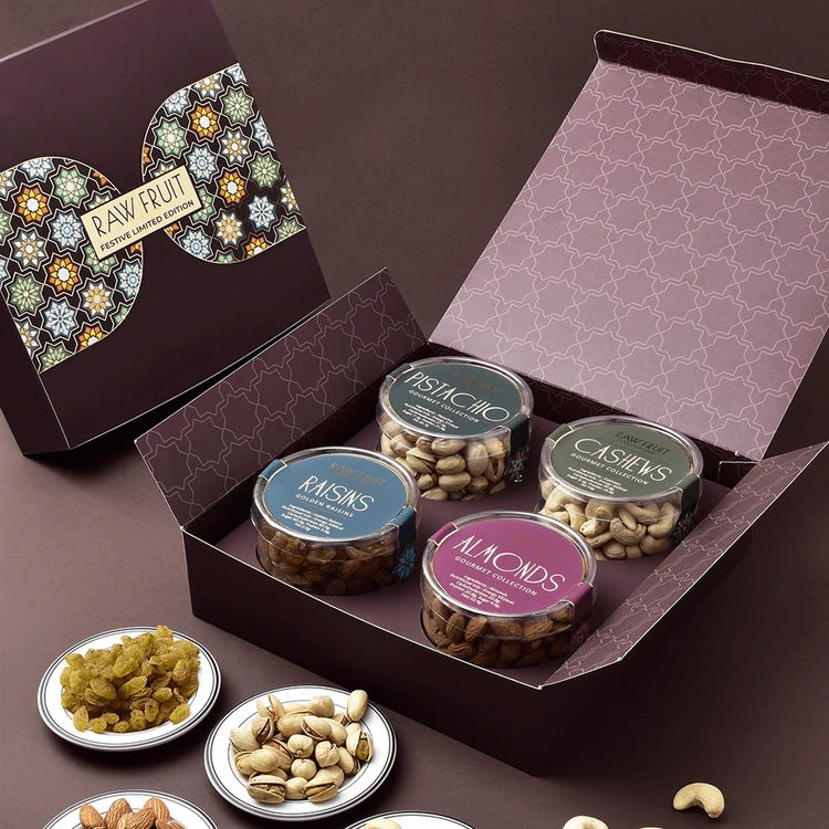 RawFruit A Hyperfoods Brand Seasons Greetings Dry Fruits Gift Pack