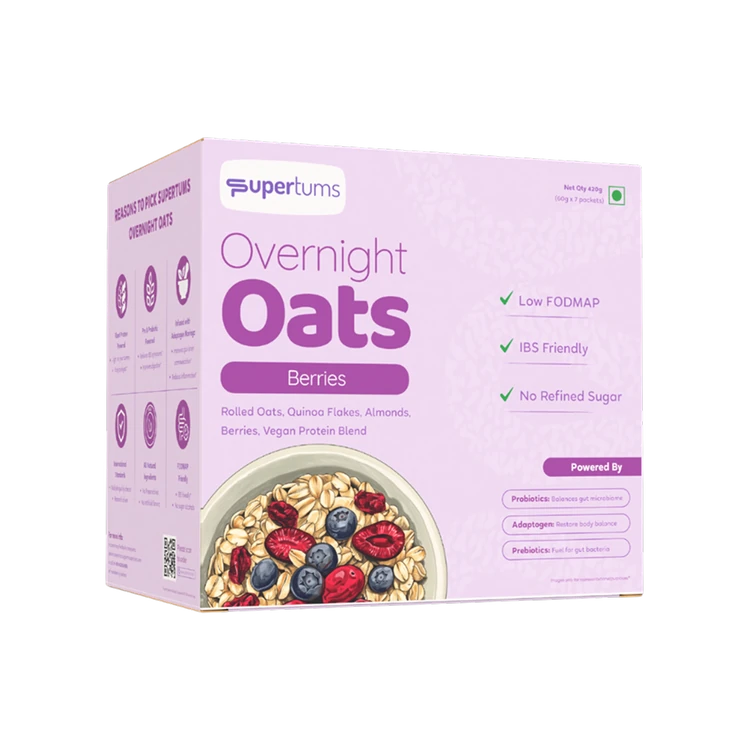 supertums Overnight Rolled Oats Berries