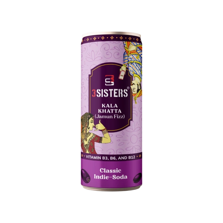 3 Sisters Classic Indie Soda (Jamun Fizz)