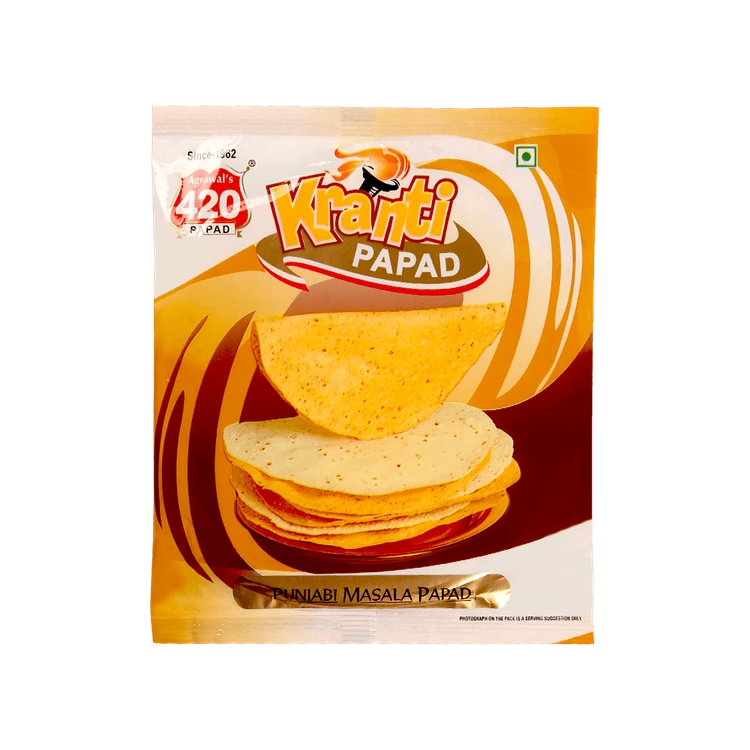 Agrawal's 420 papad Kranti Punjabi Masala Papad