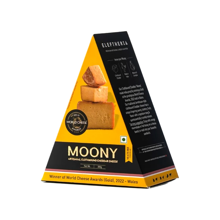 Eleftheria Moony Clothbound Cheddar Cheese (Box)