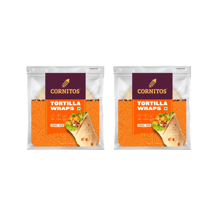 Cornitos Wheat Flour Tortilla Wrap - Pack of 2