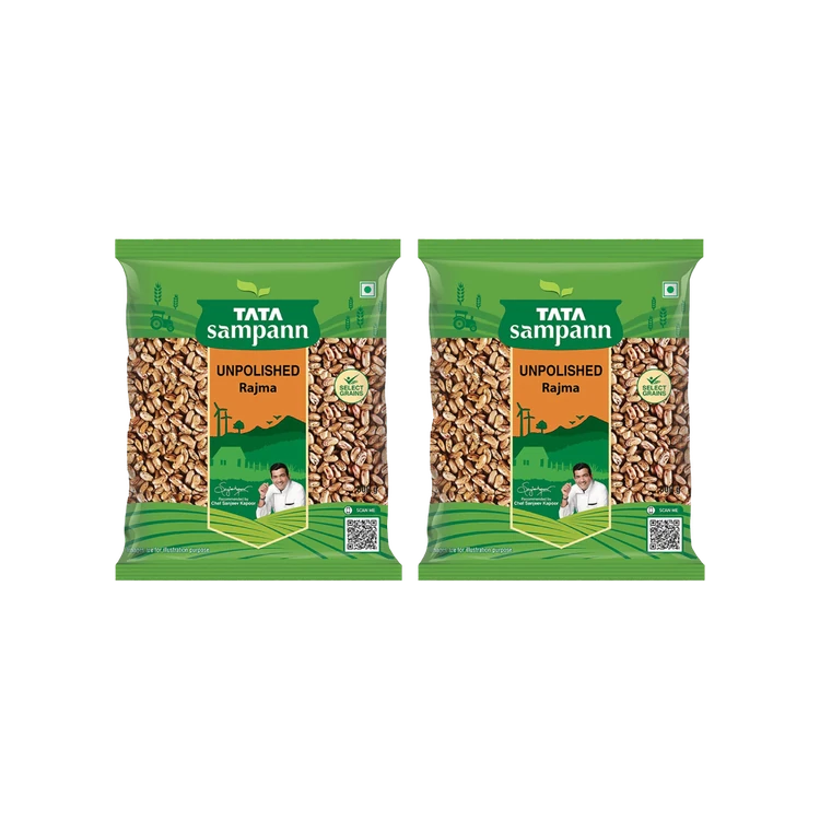 Tata Sampann Unpolished Rajma - Pack of 2