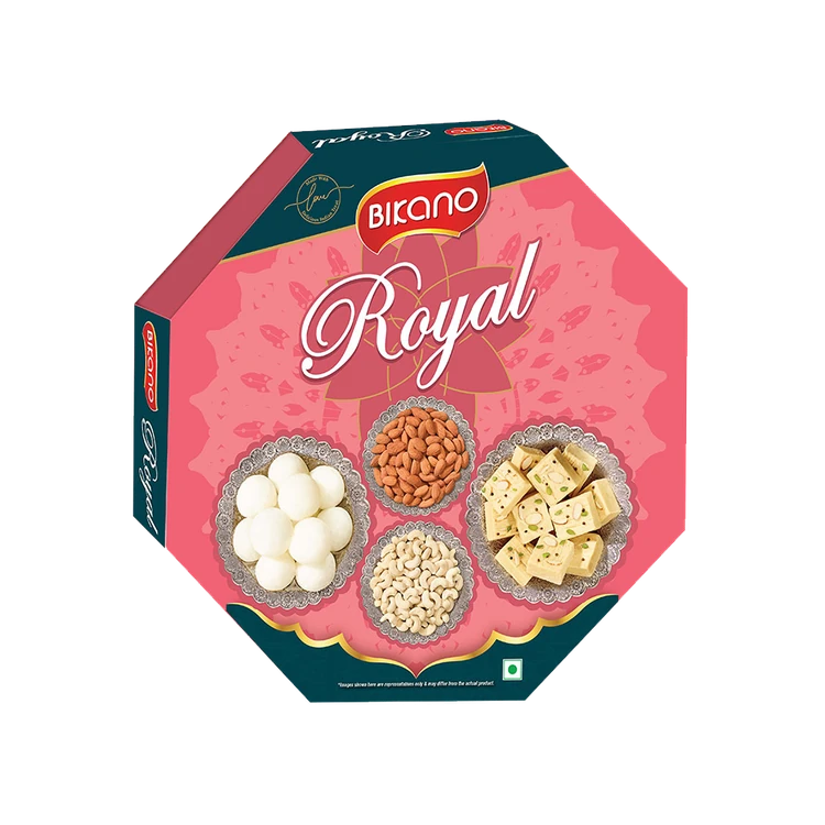 Bikano Royal Gift Pack (Dry Fruits & Sweets)