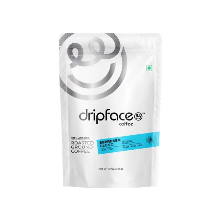 Dripface Coffee Espresso Blend Roasted Ground Coffee
