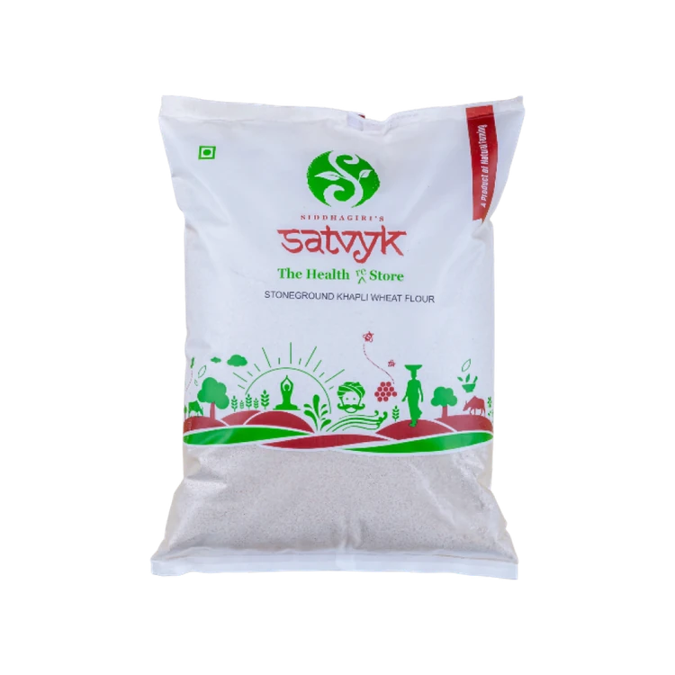 Satvyk Organic Khapli Wheat Atta