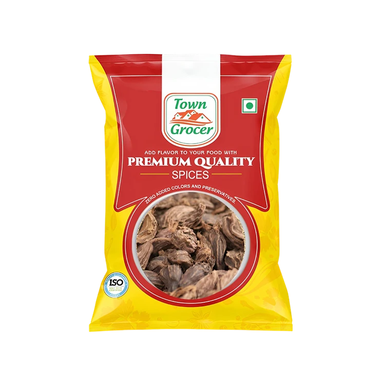 Town Grocer Black Cardamom Whole (Dodda Yelakki)