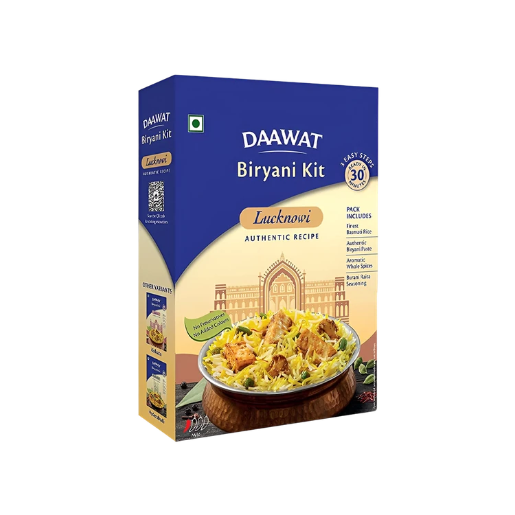 Daawat Lucknowi Biryani Kit (Extra Long Grain)