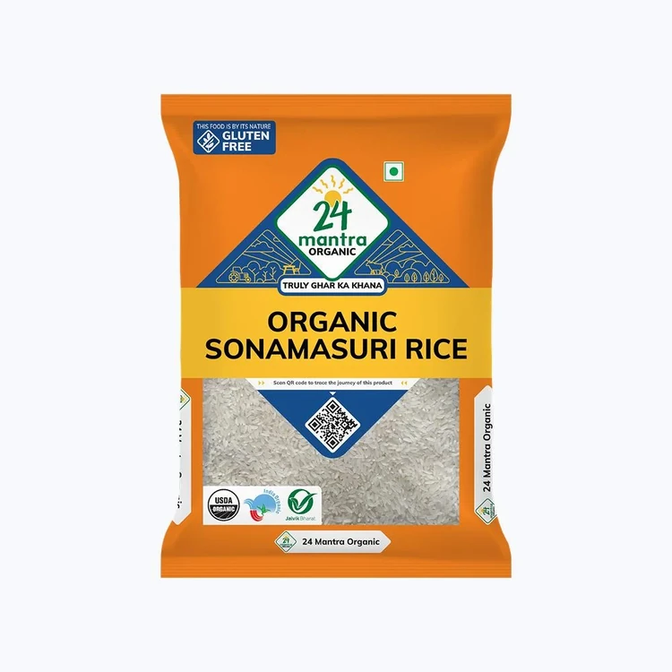 24 Mantra Organic Sonamasuri Rice