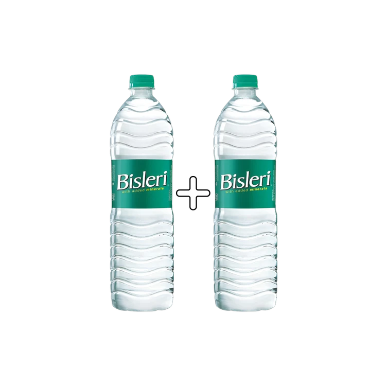 Bisleri Packaged Water (1 l) - Buy 1 Get 1 Free