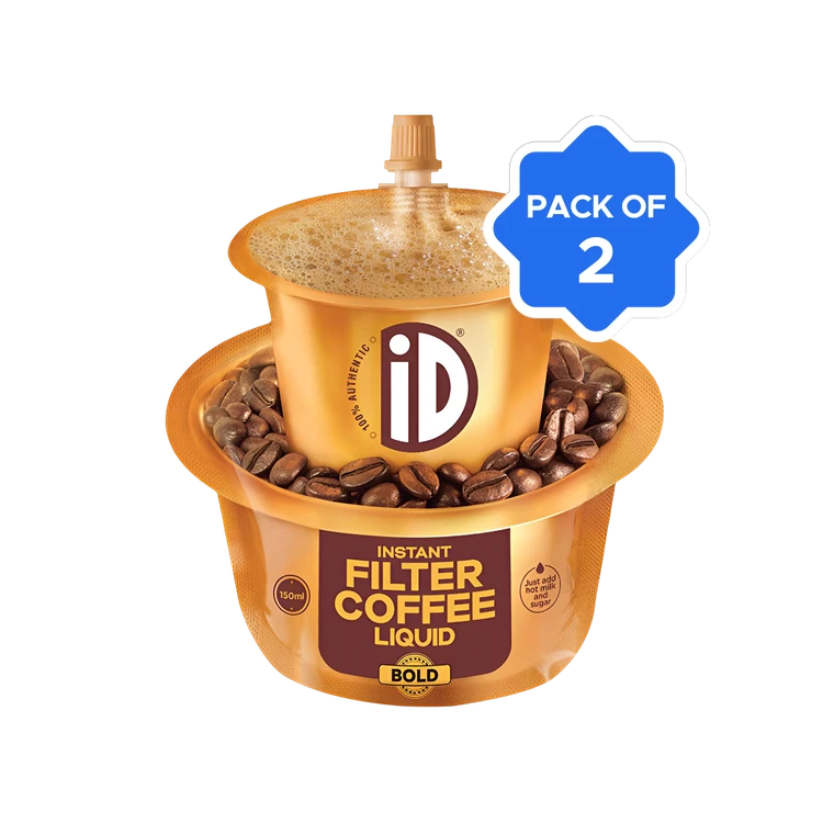 iD Instant Filter Coffee Liquid (Bold) - Pack of 2