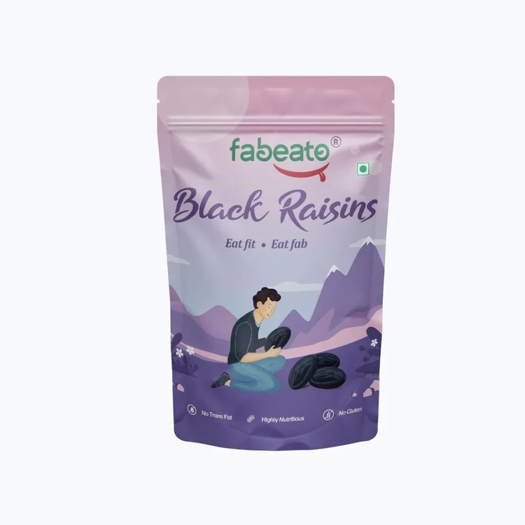 Fabeato Premium Afghani Black Raisins (Seedless)