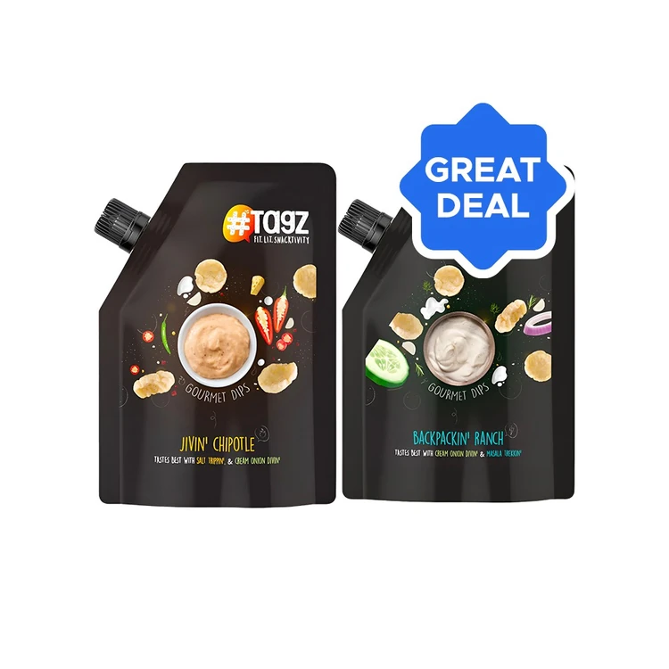 Tagz Jivin Chipotle Dip + Tagz Backpackin Ranch Dip Combo