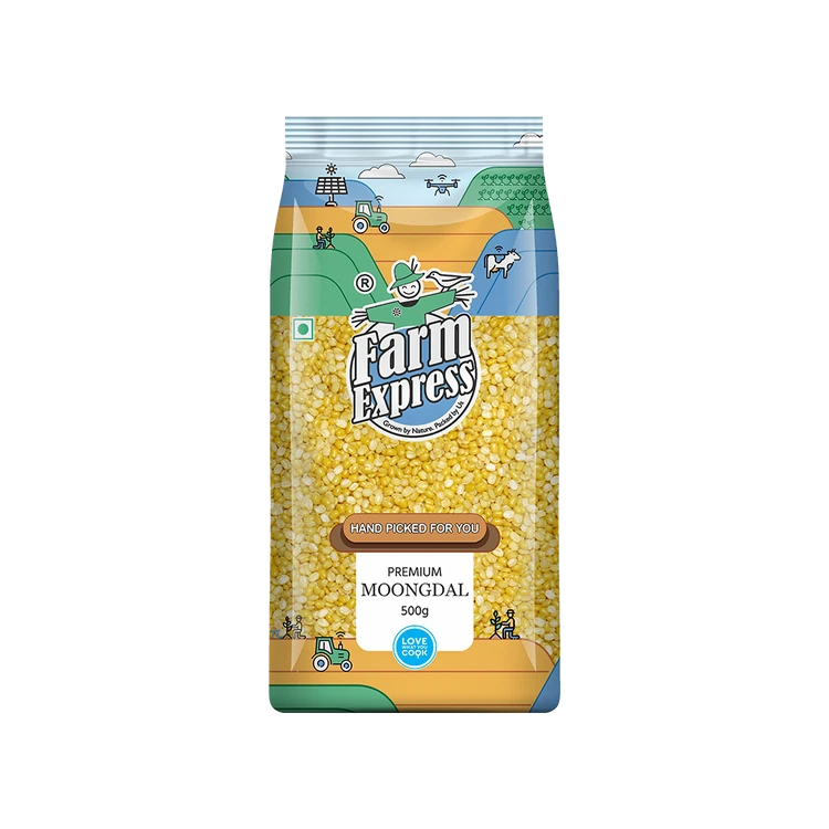 Farm Express Premium Moong Dal (Dhuli) (Hesaru Bele)