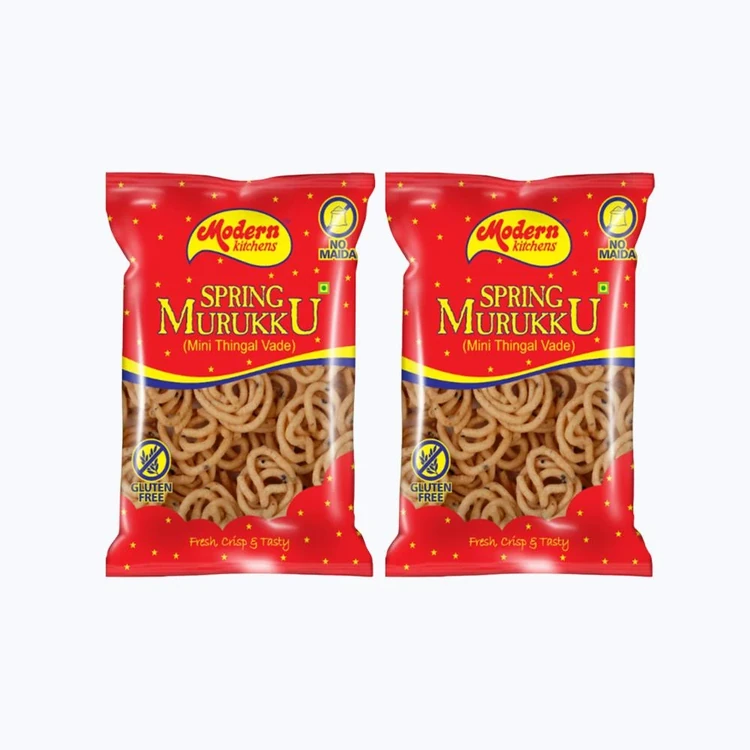 Modern Kitchens Spring Murukku Namkeen - Pack of 2