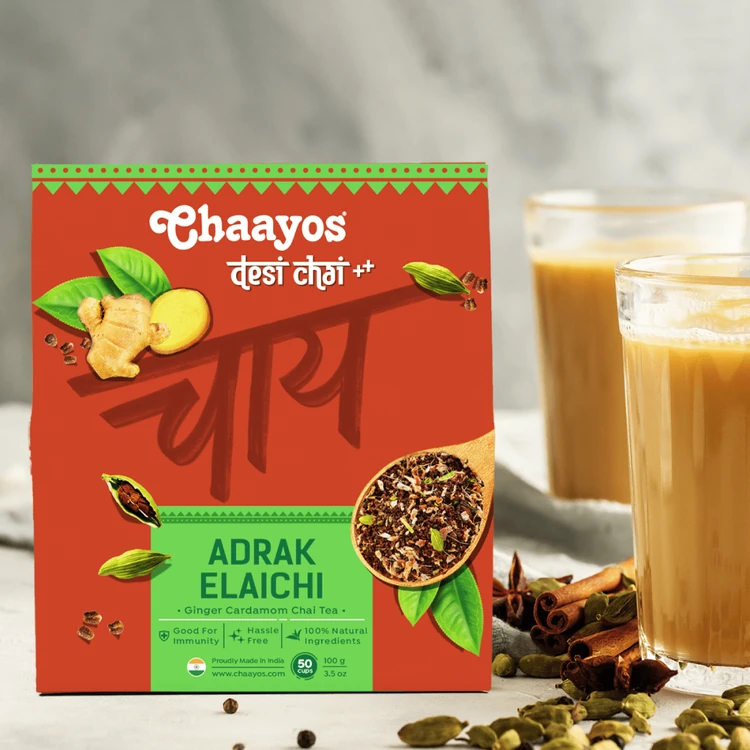 Chaayos Adrak Elaichi Tea