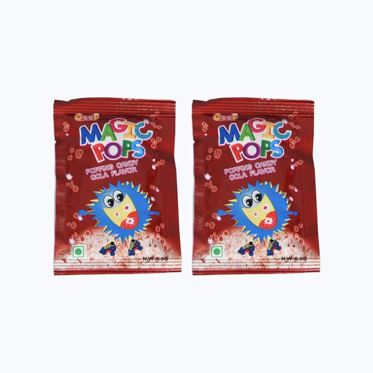 Magic Pops Popping Candy - Cola Flavour - Pack of 2