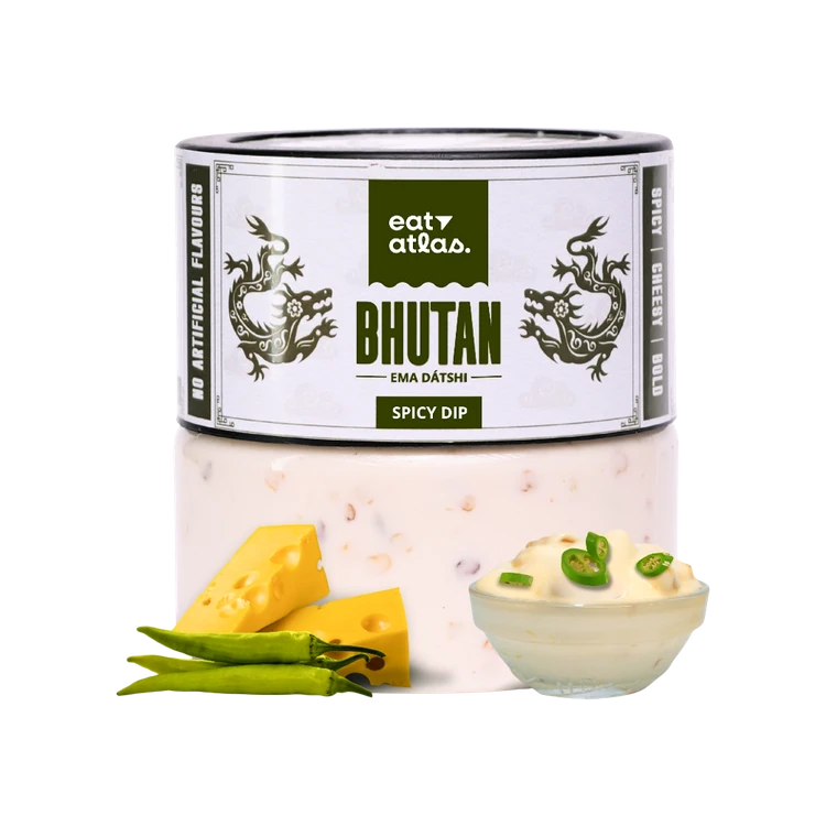 Eat Atlas Ema Datshi Spicy Chilli Cheese Dip